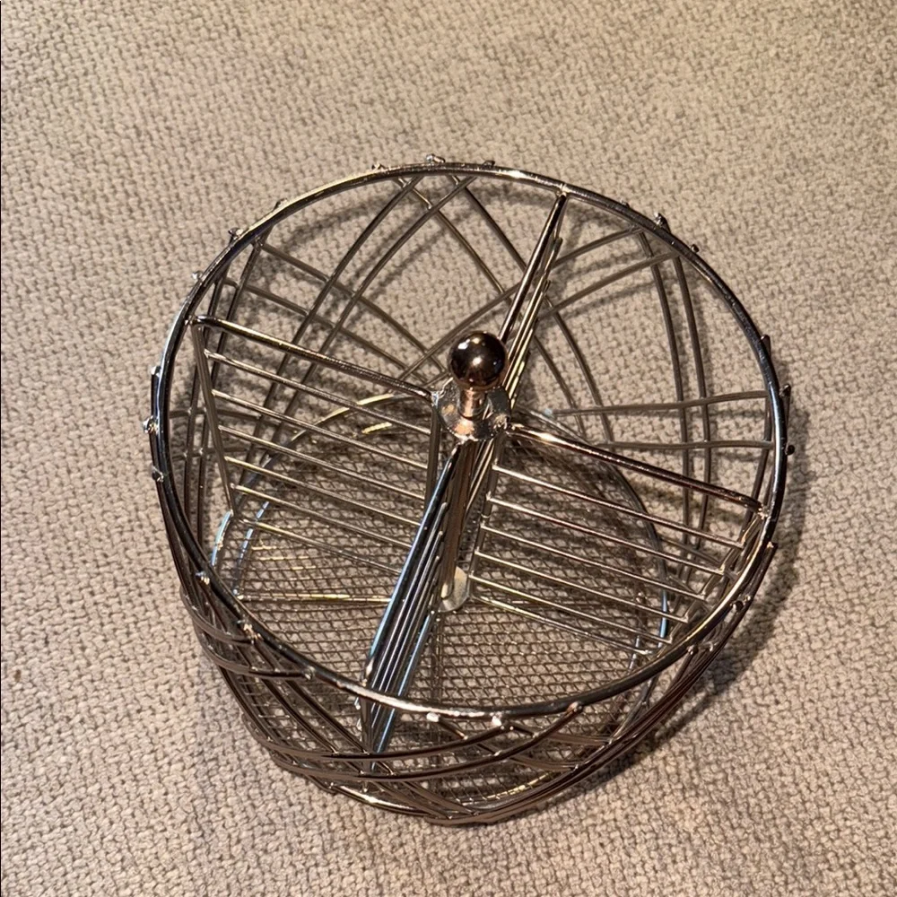 Elegant Gold Supply Holder